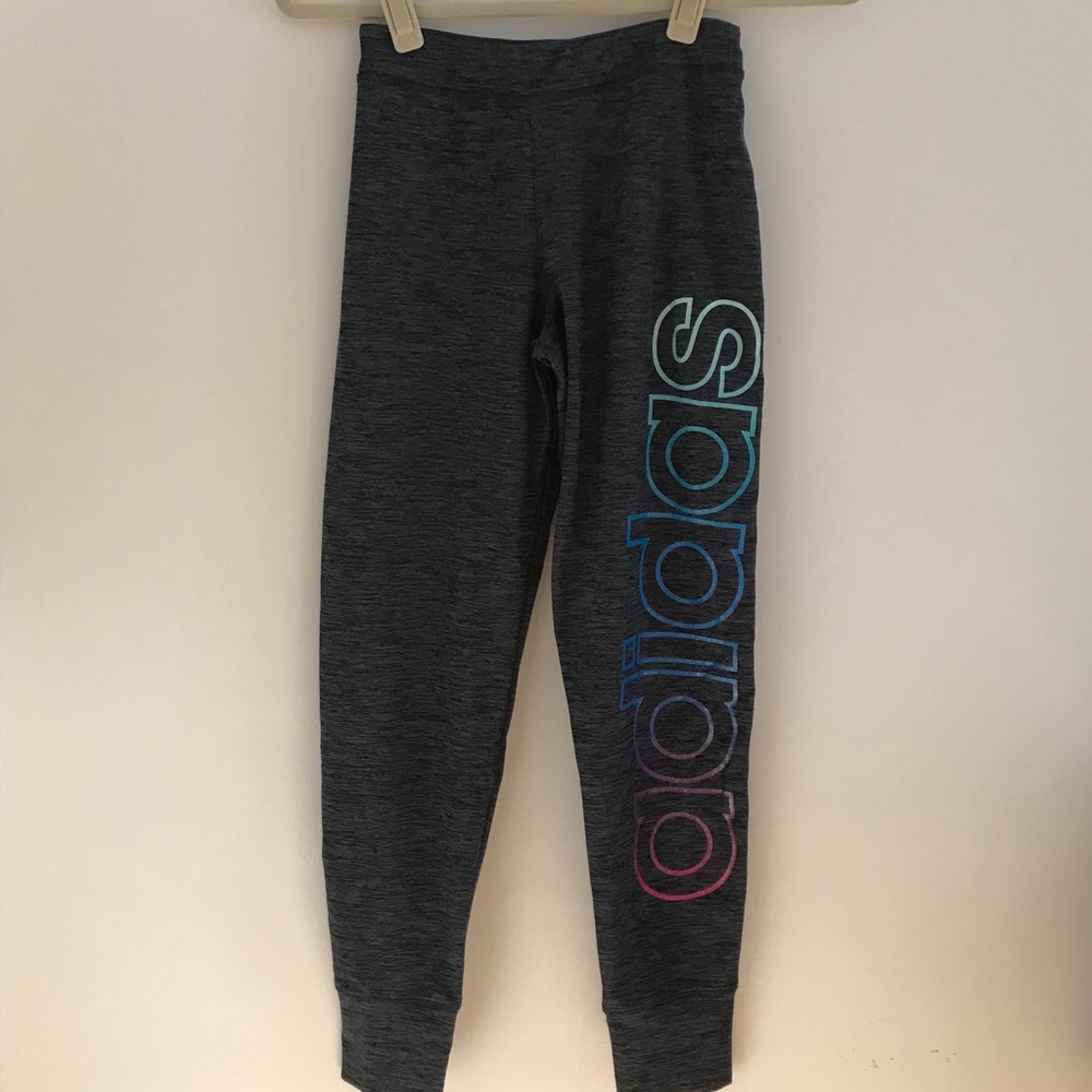 Adidas nylon jogger.